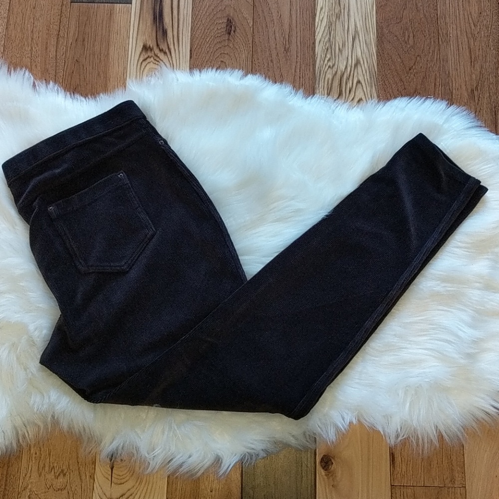 🦚 5/$25 Black Ribbed Pant Leggings